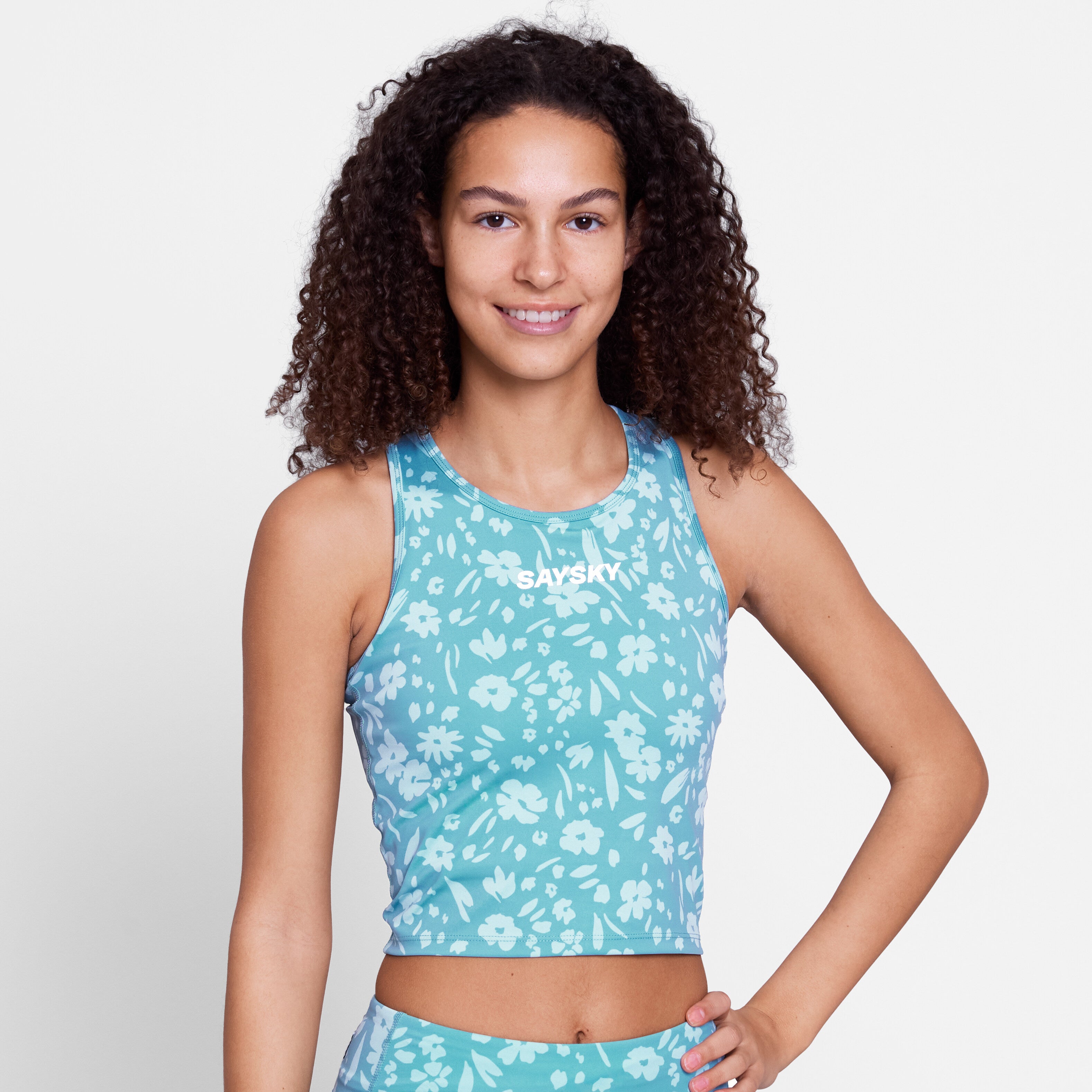 Saysky Flower Combat Crop Top – Saysky.us