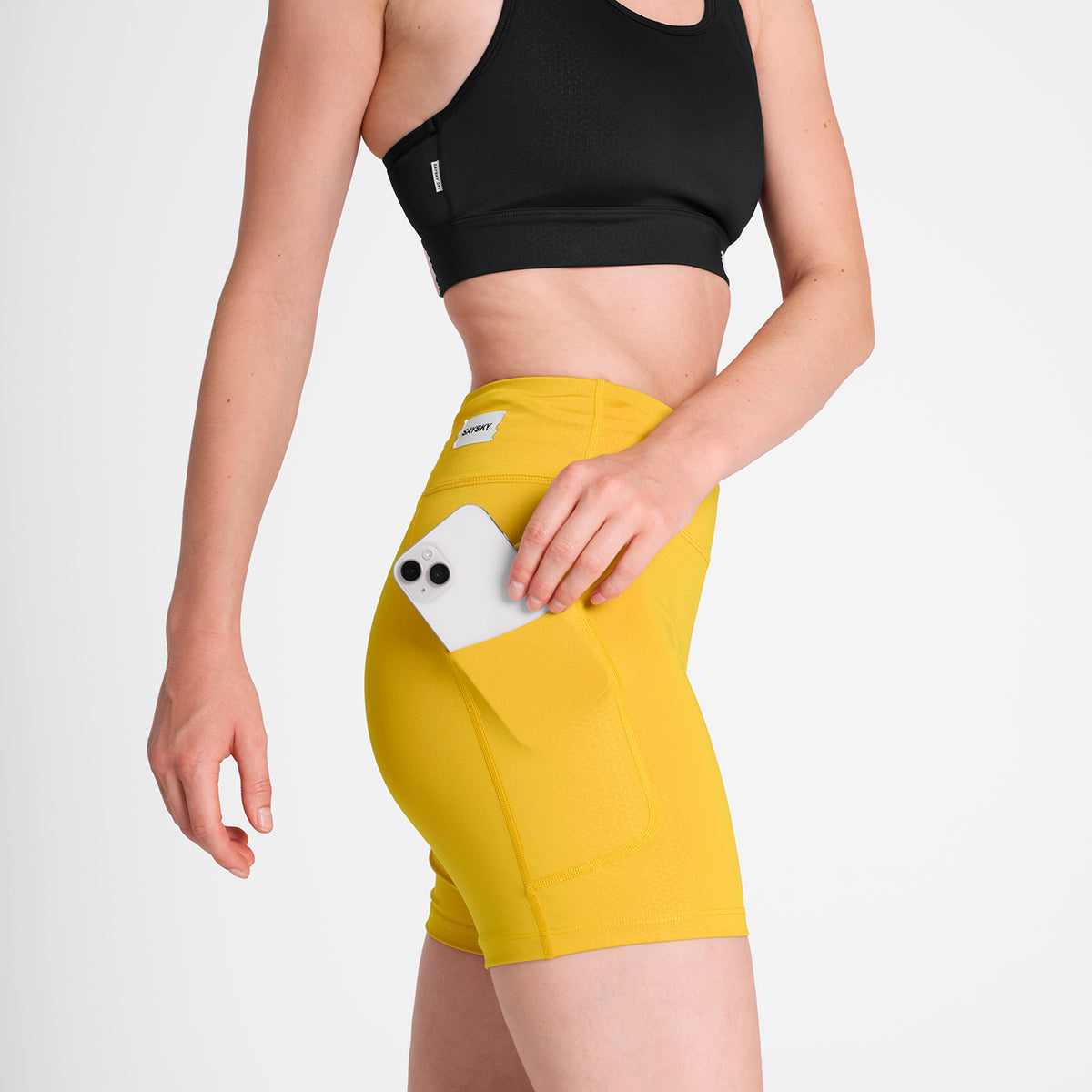 SAYSKY Combat+ Short Tights 7'' TIGHTS 412 - YELLOW