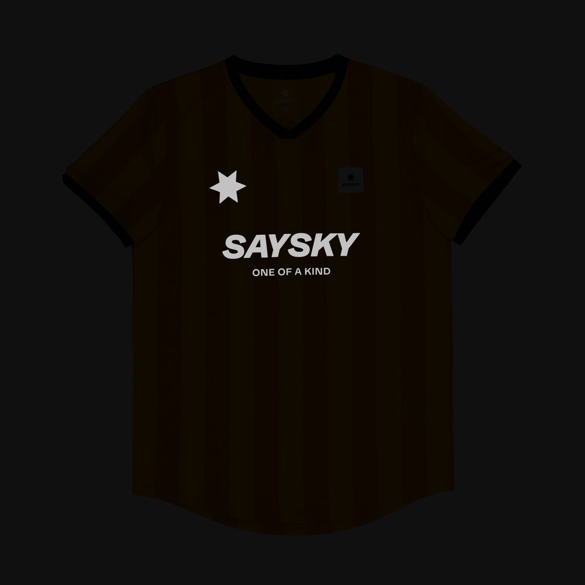 SAYSKY Stripe Combat T-Shirt T-SHIRTS 008 - YELLOW AOP