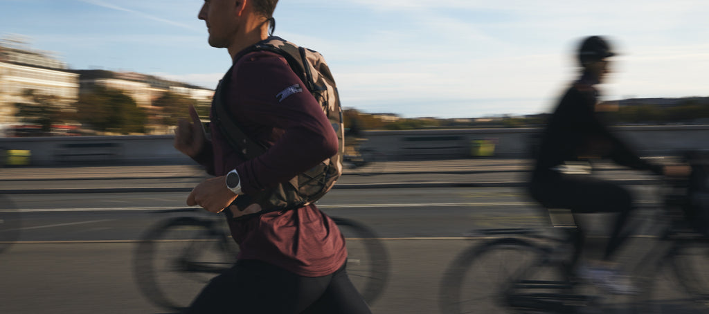 Running to work with the Saysky Commuter Backpack 12L – SAYSKY