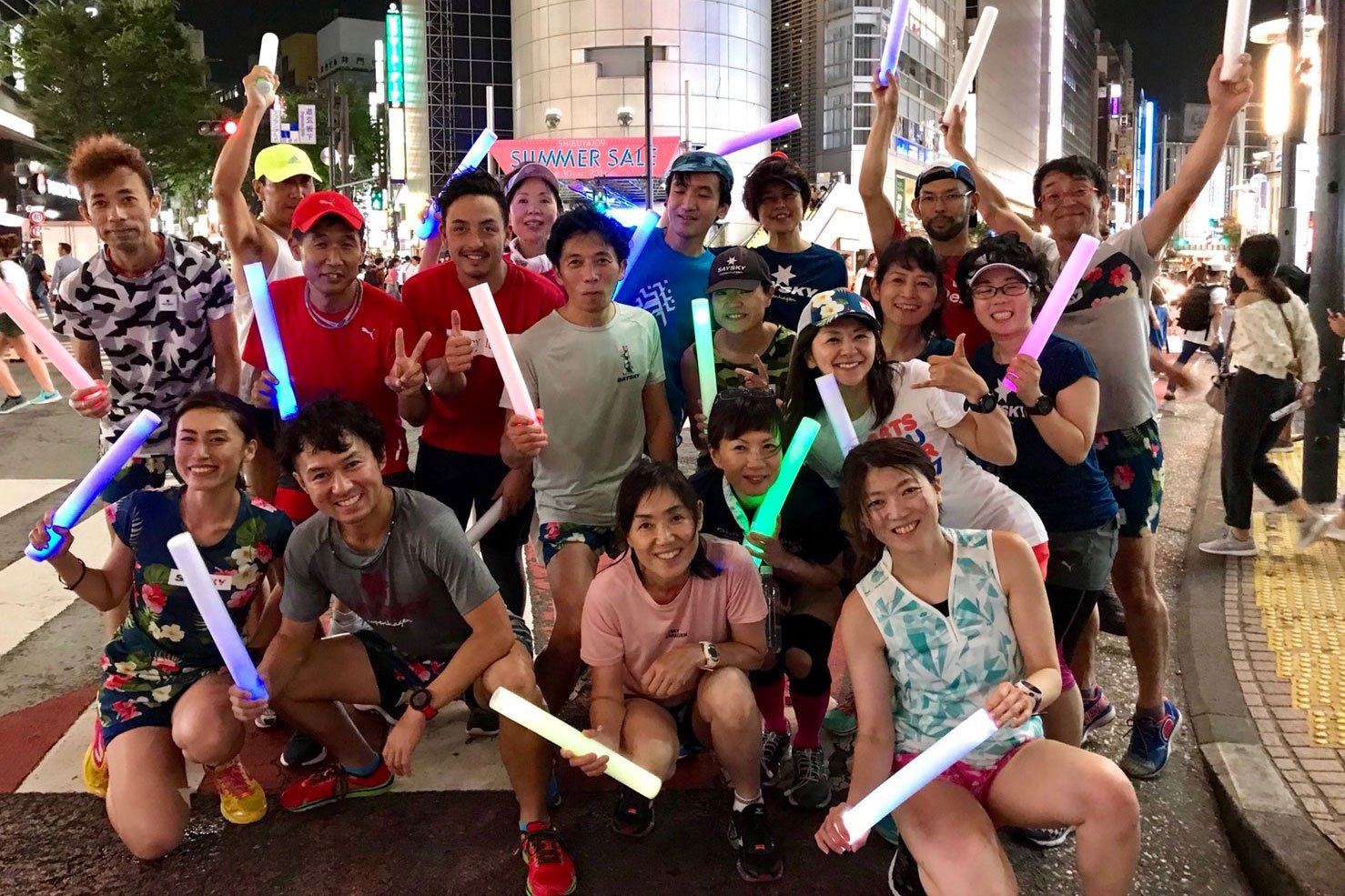 SAYSKY Crew Urban Run Shibuya