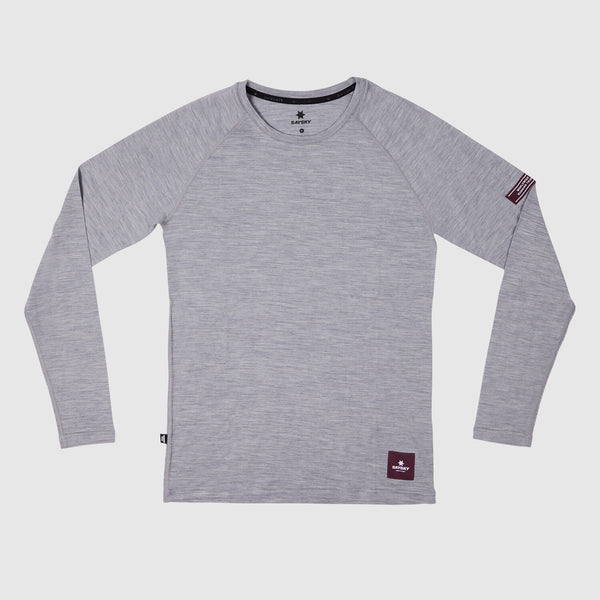 Saysky Merino 165 Base Layer Long Sleeve Grey 6004 XMRLS40C6004