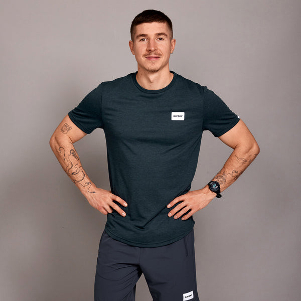 Saysky Clean Motion T-shirt Grey 6001 XMRSS51C6001
