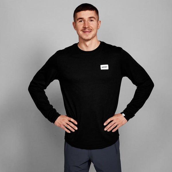 Saysky Clean Motion Long Sleeve Black 901 XMRLS51C901
