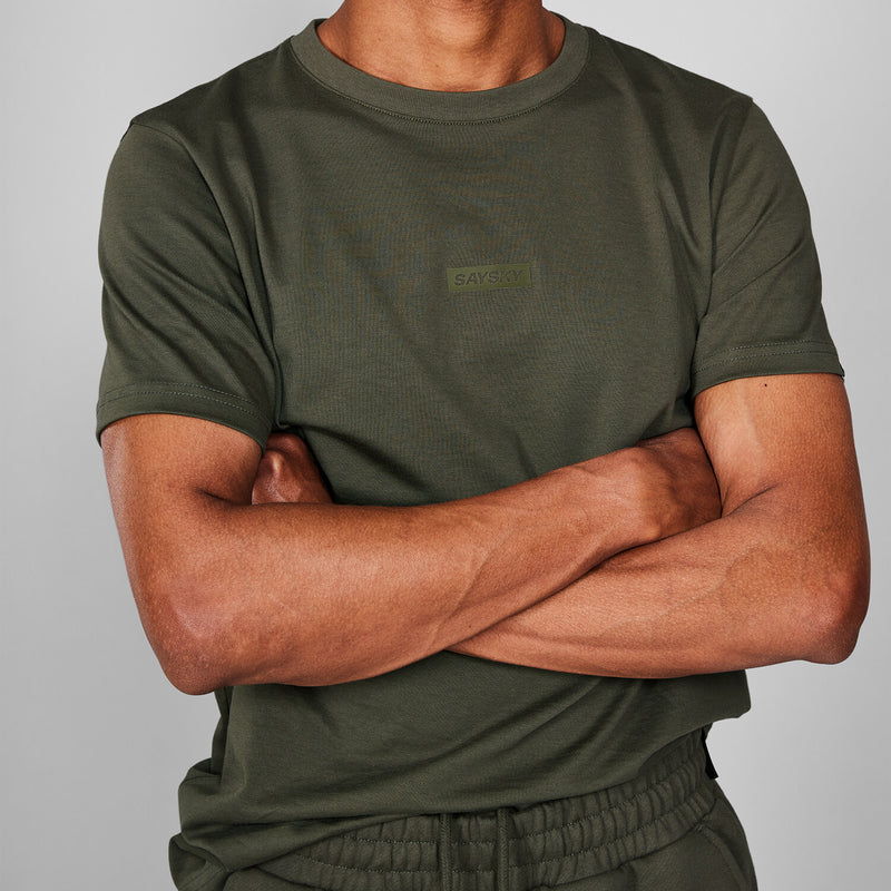Saysky Everyday T-shirt Green 301 XMLSS70C301