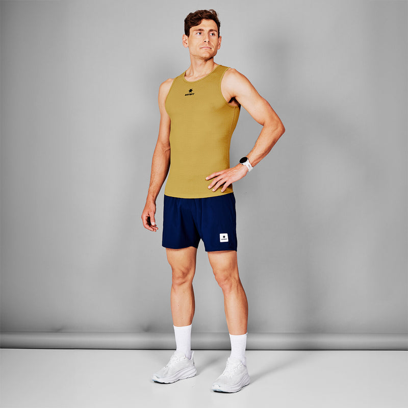 Saysky Mesh Base Layer Singlet Yellow 409 MMRBL31C409