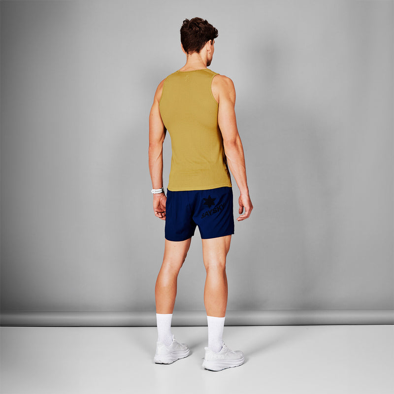 Saysky Mesh Base Layer Singlet Yellow 409 MMRBL31C409