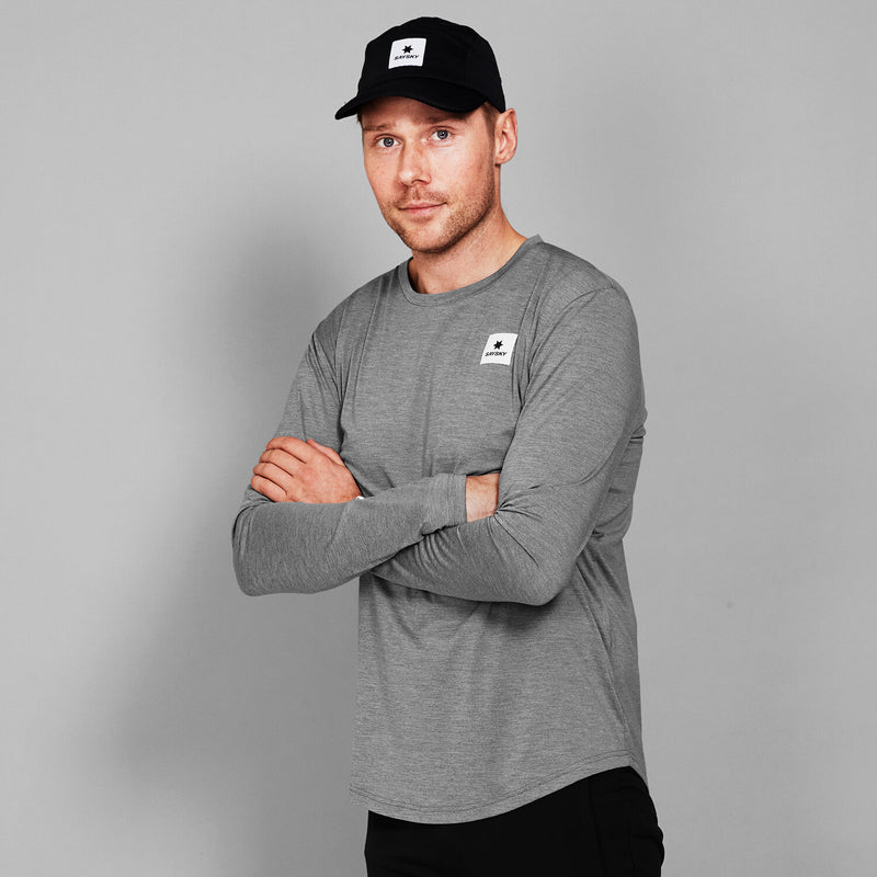 Saysky Clean Pace Long Sleeve Grey 6004 XMRLS20C6004