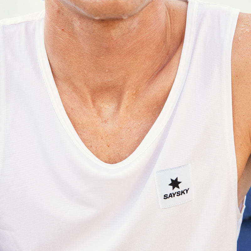 Saysky Clean Combat Pro Singlet White 101 XMRSI30C101