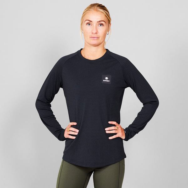 Saysky Blaze Long Sleeve Light Fleece Black 9001 KWRFL02C9001