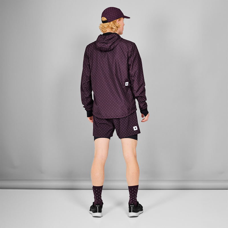 Saysky Reflective Polka Blaze Jacket Purple 1022 MMRJA02C1022