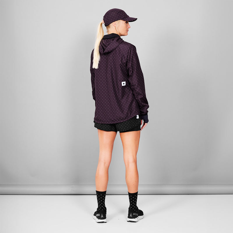 Saysky Reflective Polka Blaze Jacket Purple 1022 MWRJA01C1022