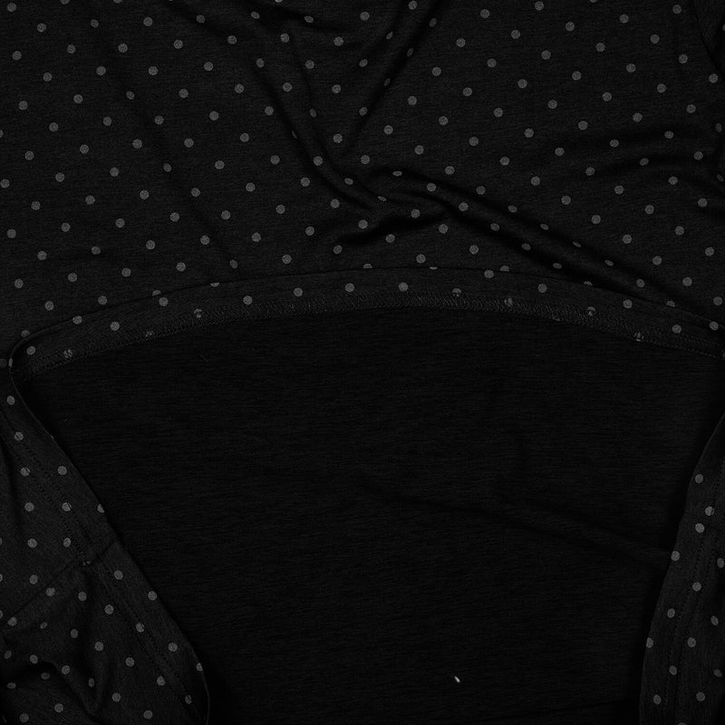 Saysky Reflective Polka Pace Long sleeve Black Reflective Polka 1018 MWRLS01C1018