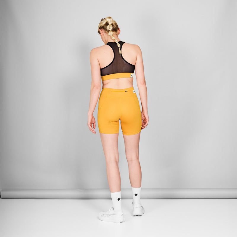 Saysky Logo Combat Sports Bra Yellow 412 NWRSB30C412