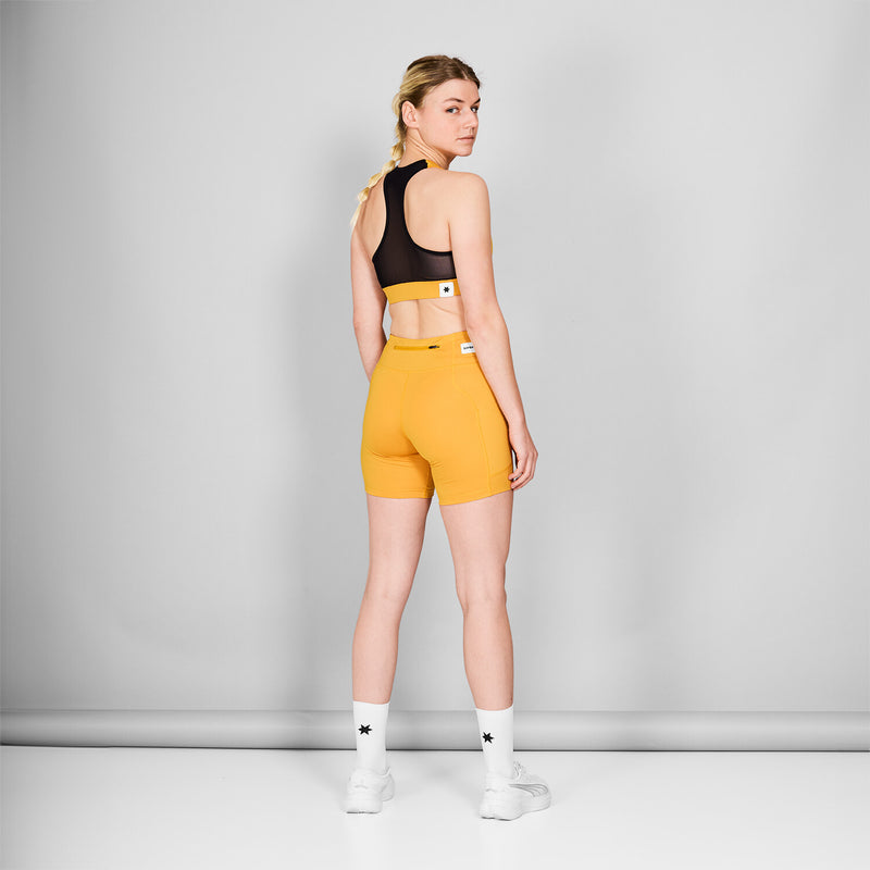 Saysky Logo Combat Sports Bra Yellow 412 NWRSB30C412