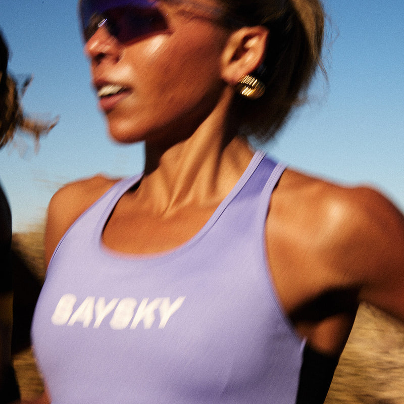 Saysky Logo Combat Sports Bra Purple 709 NWRSB30C709