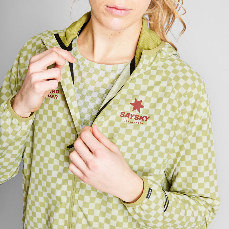 Saysky Checker Pace Jacket Green Checker 1034 NWRJA21C1034