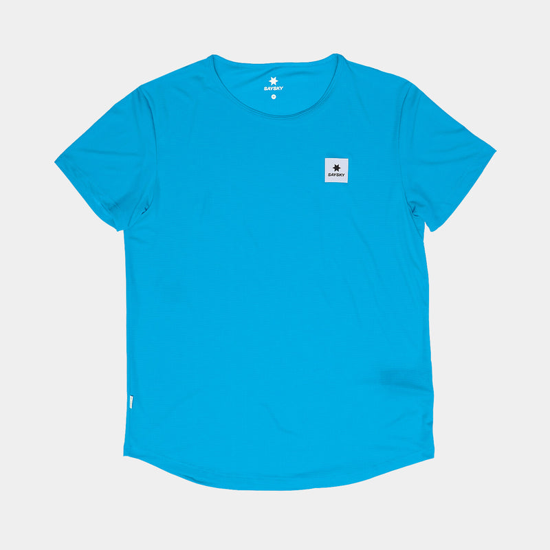 Saysky Reactive Flow T-shirt Blue Reactive Flower 1045 NMRSS60C1045