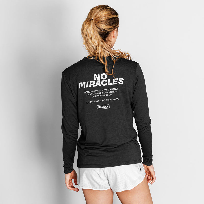 Saysky Statement Pace Long Sleeve Black 9001 NMRLS22C9001