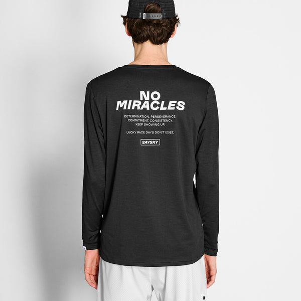 Saysky Statement Pace Long Sleeve Black 9001 NMRLS22C9001