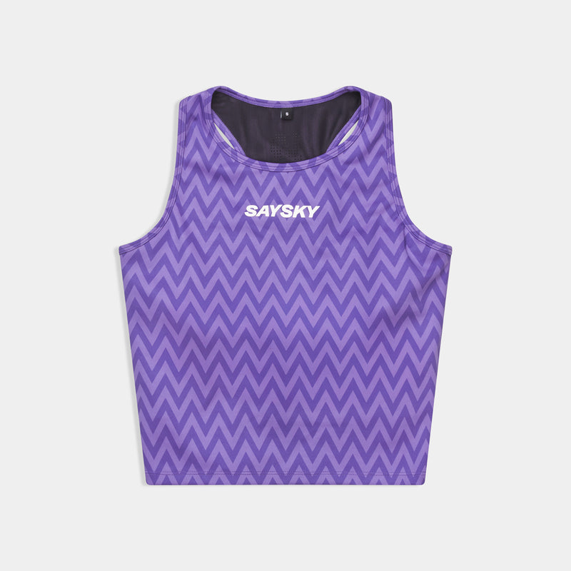 Saysky Zig Zag Combat Crop Top – Saysky.us