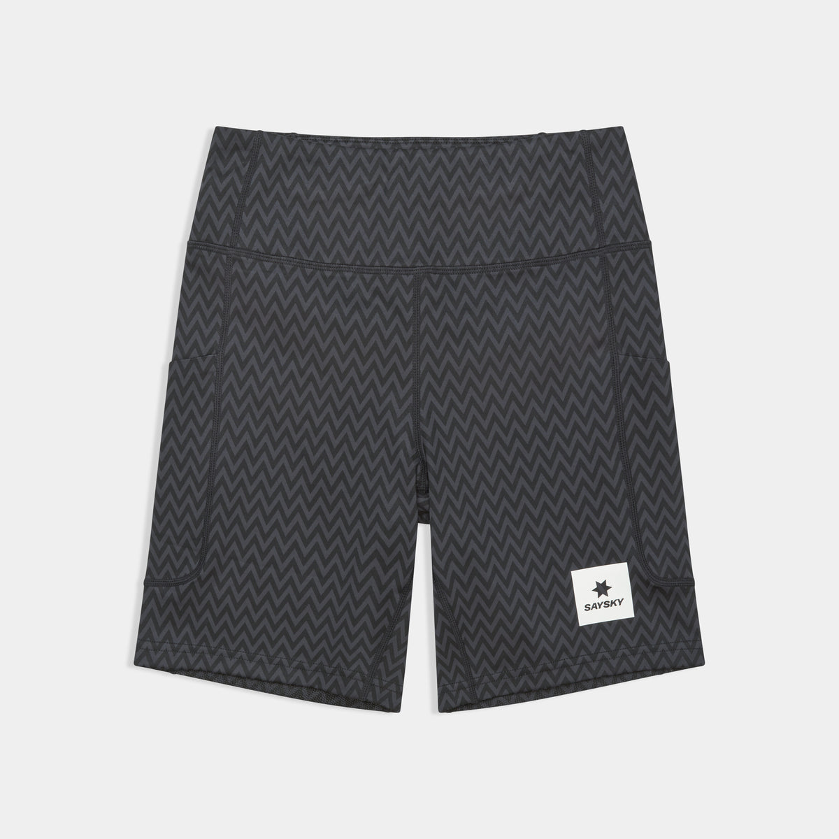 Saysky Zig Zag Combat+ Short Tights 7\" Black Zig Zag 1062 SW55010