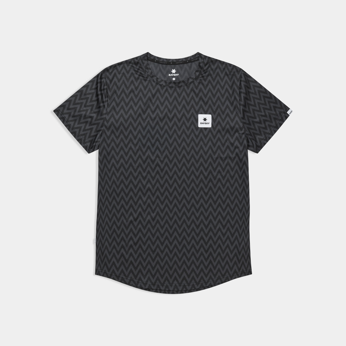 Saysky Zig Zag Combat T-Shirt Black Zig Zag 1062 SM25026