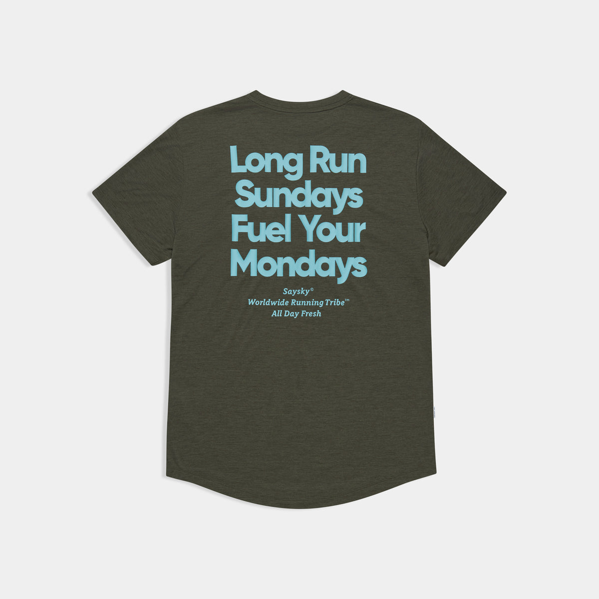 Saysky Statement Combat Pro T-Shirt Green 301 SM25022