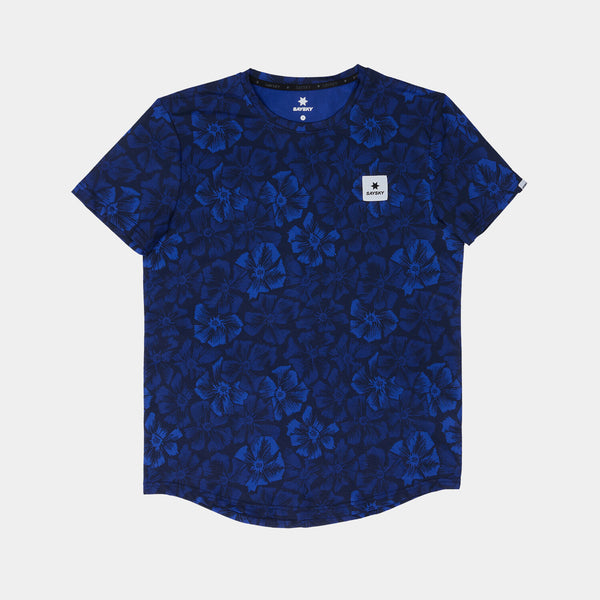 Saysky Flower Combat T-Shirt Blue Flower 1029 NMRSS31C1029