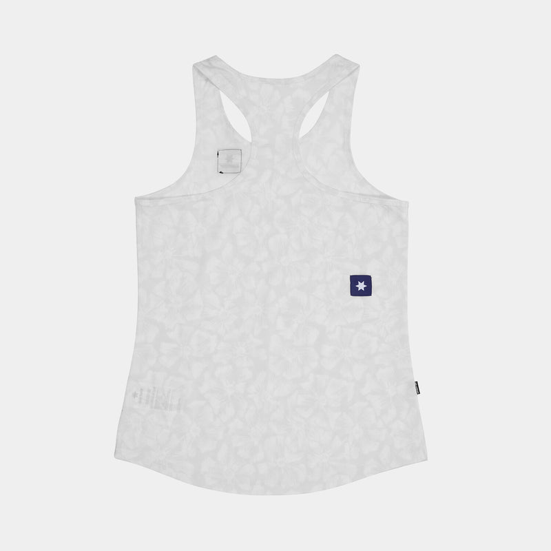 Saysky Flower Combat Singlet White Flower 1030 NWRSI31C1030