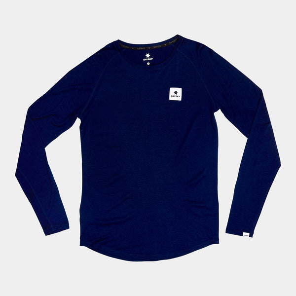 Saysky Merino 165 Base Layer Long Sleeve Blue 201 XMRLS40C201