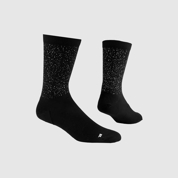 Saysky Combat Reflective High Socks Black 901 XUASO301C901