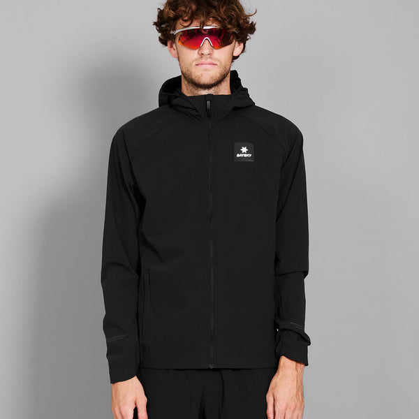 Saysky Clean Pace Flex Hooded Jacket Black 901 XMRJA20C901