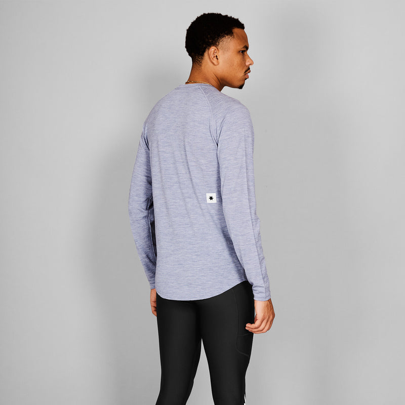 Saysky Merino 165 Base Layer Long Sleeve Grey 6004 XMRLS40C6004