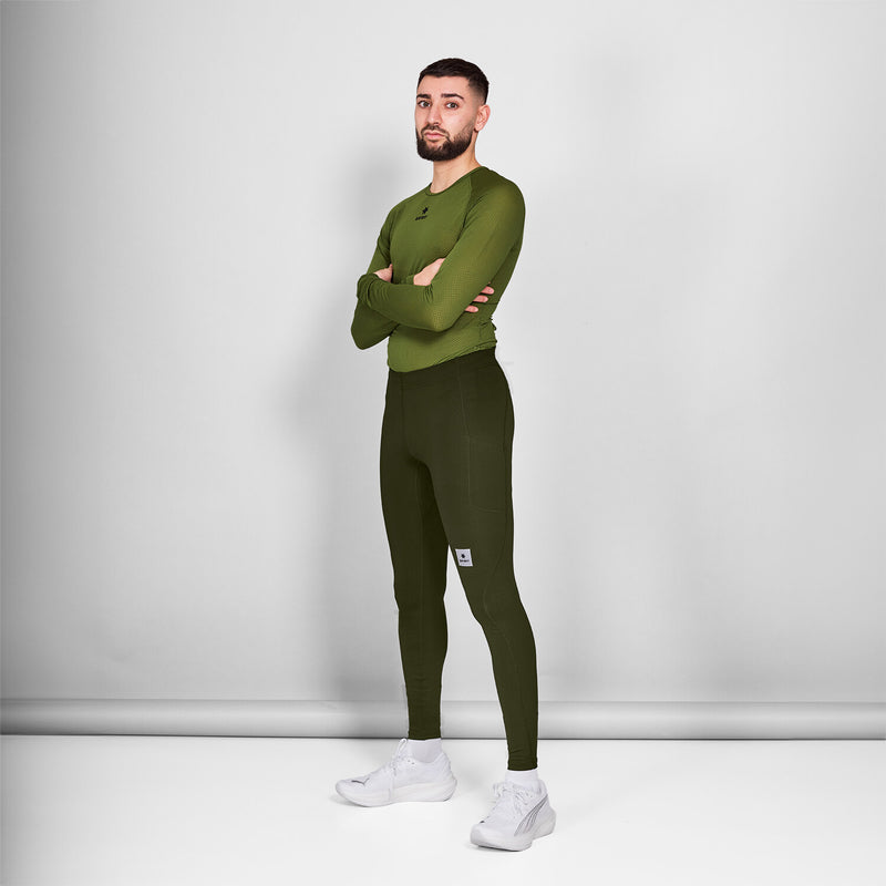 Saysky Combat+ Tights Green 301 XMRLT20C301
