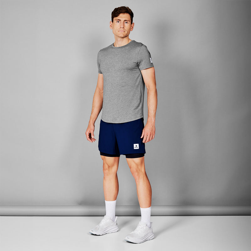 Saysky 2 in 1 Pace Shorts 5'' Blue 201 XMRSH20C201