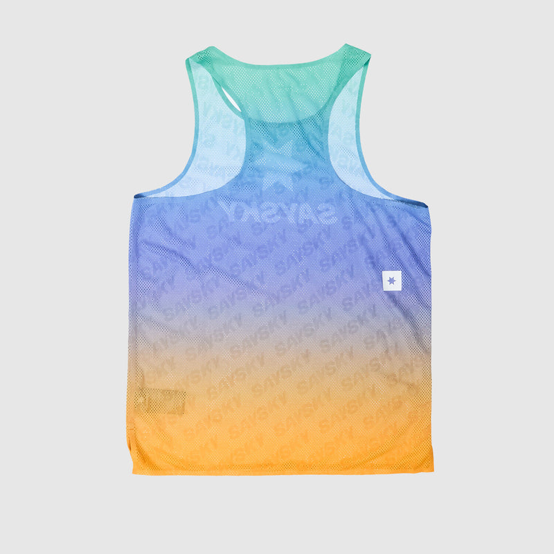 Saysky Drip Dye Flow Air Singlet Purple/Green/Yellow Drip Dye 1033 NMRSI62C1033