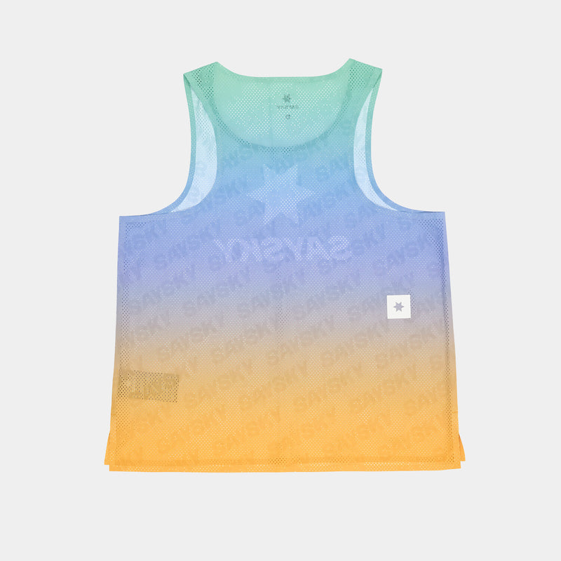 Saysky Drip Dye Flow Air Singlet Purple/Green/Yellow Drip Dye 1033 NWRSI62C1033