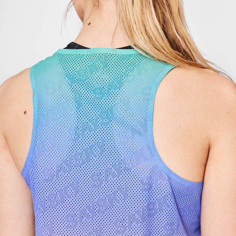 Saysky Drip Dye Flow Air Singlet Purple/Green/Yellow Drip Dye 1033 NWRSI62C1033