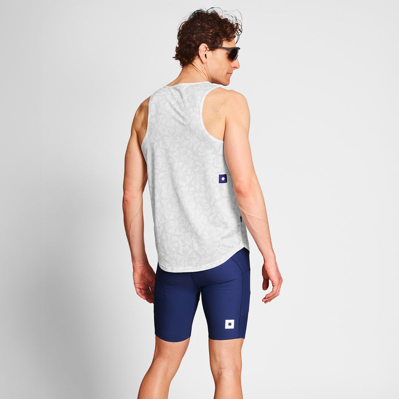 Saysky Flower Combat Singlet White Flower 1030 NMRSI31C1030