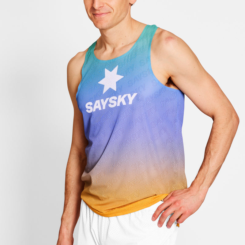 Saysky Drip Dye Flow Air Singlet – Saysky.us Saysky Drip Dye Flow Air Singlet – Saysky.us