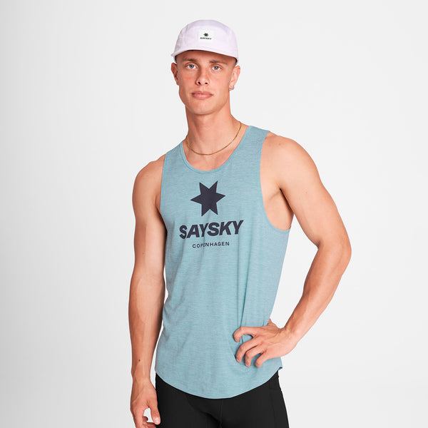 Saysky Logo Combat Pro Singlet Blue 2013 OMRSI30C2013
