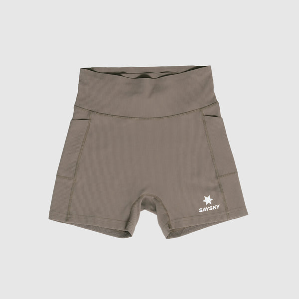Saysky Combat+ Rib Short Tights 4'' Taupe 714 OWRST22C714