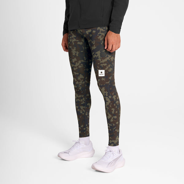 Saysky Camo Combat+ Long Tights Brown Camo 1048 OMRLT20C1048