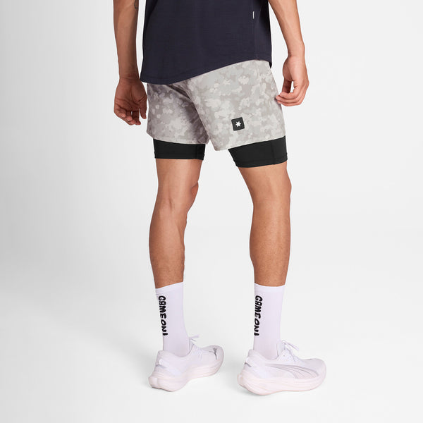 Saysky Camo Pace 2 in 1 Shorts 5'' SAND CAMO 1049 OMRSH20C1049