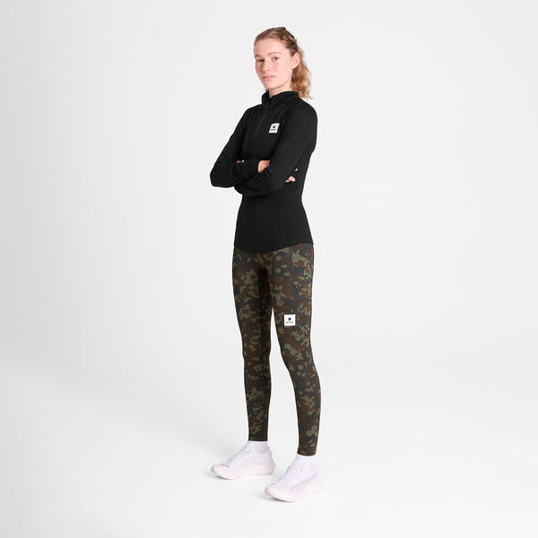 Saysky Camo Combat+ Long Tights Brown Camo 1048 OWRLT20C1048