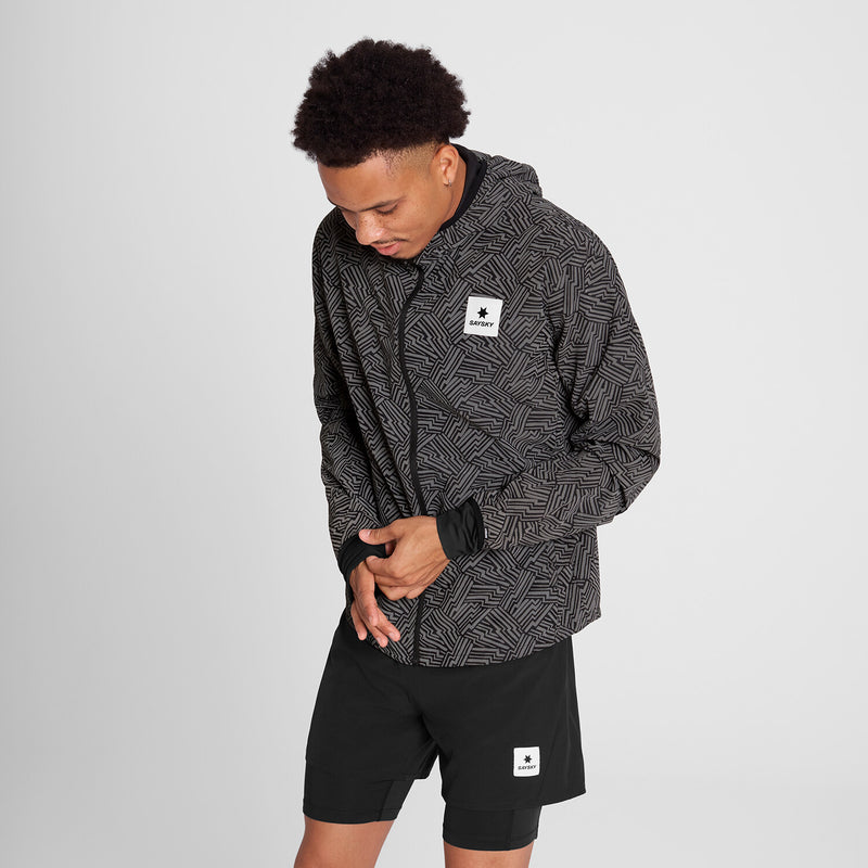 Saysky Reflective Blaze Jacket Black Reflective Lightning 1050 OMRJA01C1050
