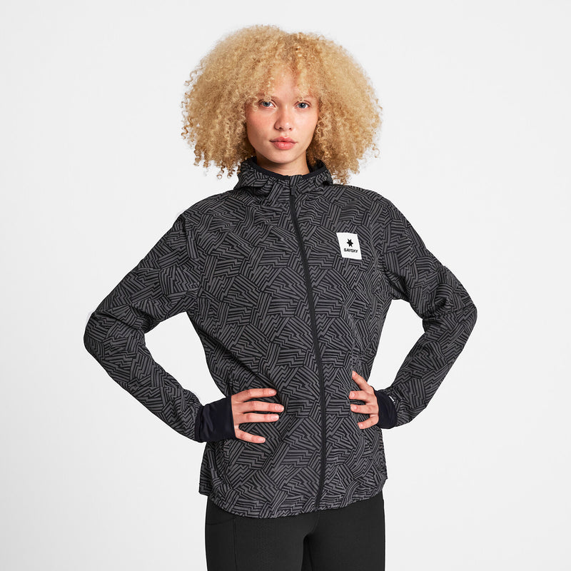Saysky Reflective Blaze Jacket Black Reflective Lightning 1050 OWRJA01C1050