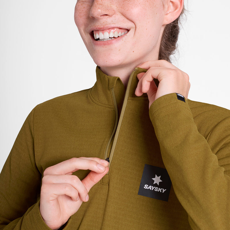 Saysky Blaze Half Zip Light Fleece Camel 7011 OWRFL03C7011