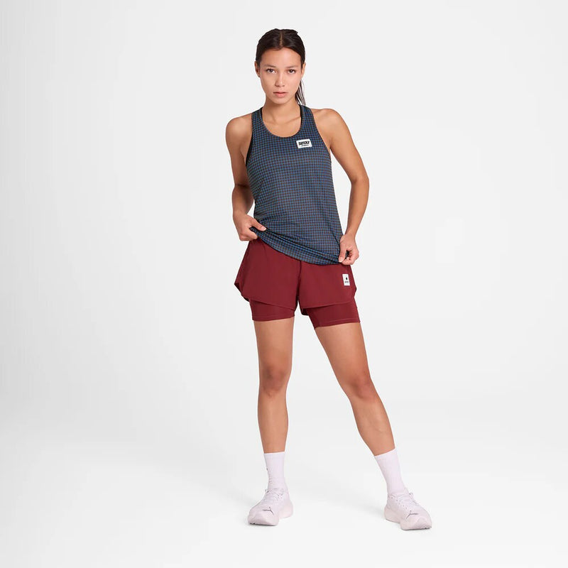 Saysky 2 in 1 Pace Shorts 3'' Red 509 OWRSH23C509